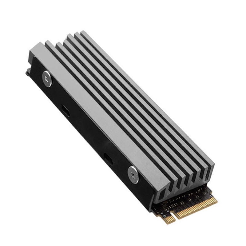 Bt Untuk M.2 NVMe 2280 SSD Heatsink Cooler Radiator M2 Hard Drive Disk Peredam Panas Pad Aluminium Alloy Heat Sink Dura