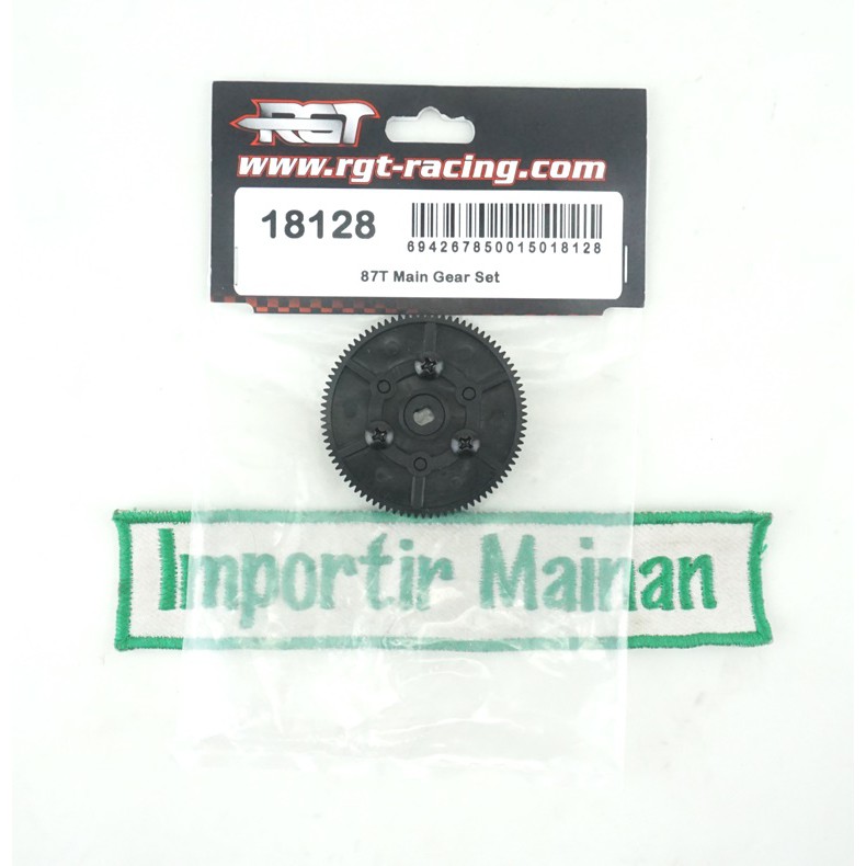 Part RGT 18000 86100 Rock Hammer 87T Main Gear Set plastik nylon 18128 18024 Rc Rock Crawler
