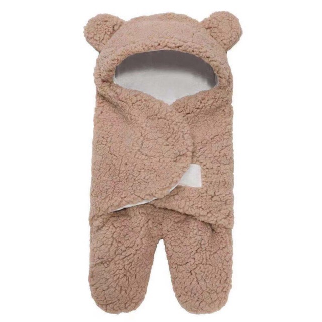 Selimut baby selimut bayi newborn infant baby winter swaddle sleeping emgao baby