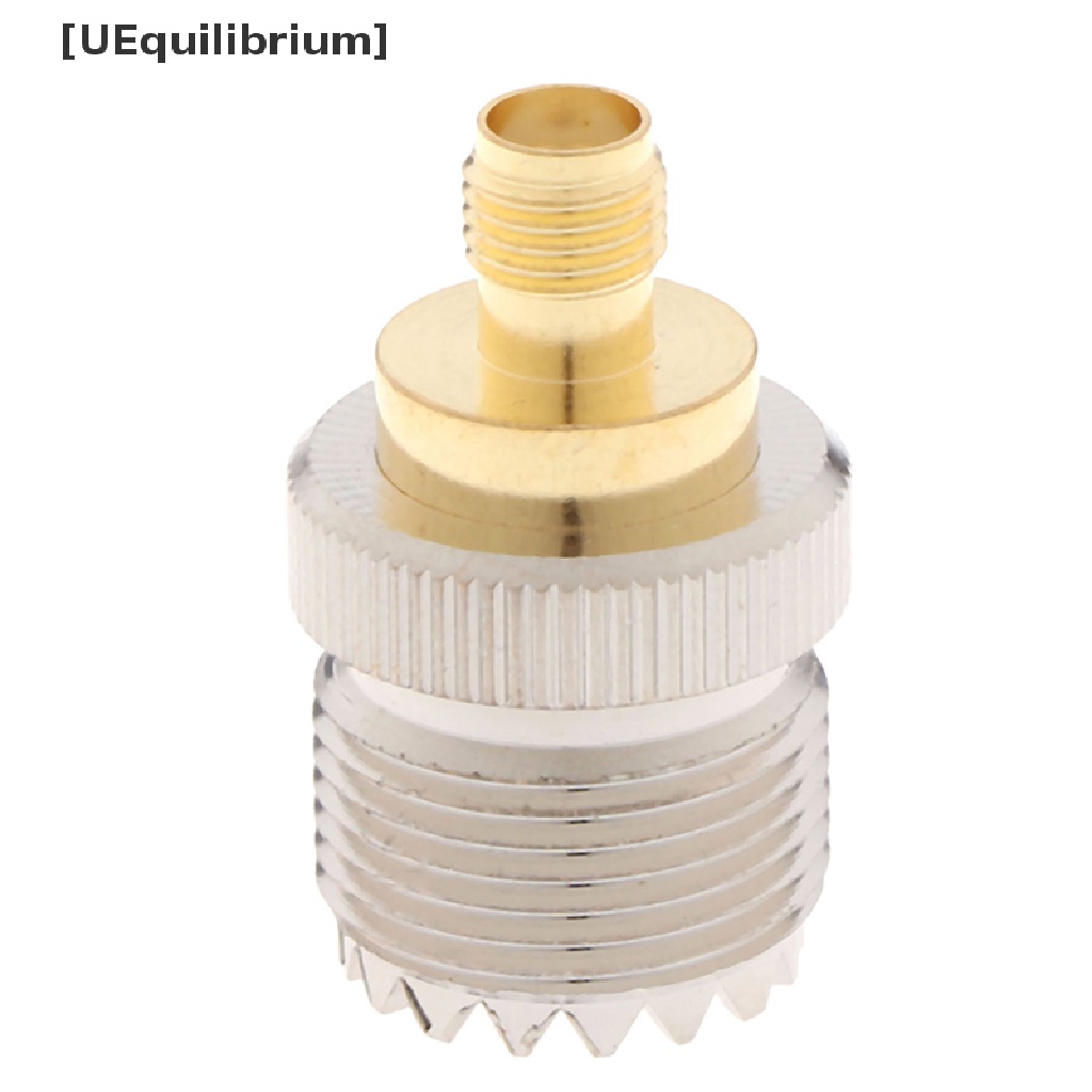 Uequilibrium 1Pc Adapter Konektor RF SL16-K / SMA-K Ke SO-239 PL259 Female Tipe M