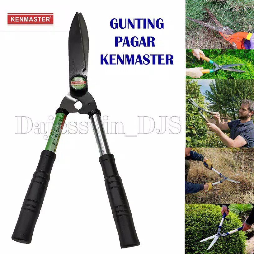 Kenmaster Gunting Taman Gunting Pemotong Rumput Tanaman Pagar Bonsai HANDLE GAGANG BESI 50 CM