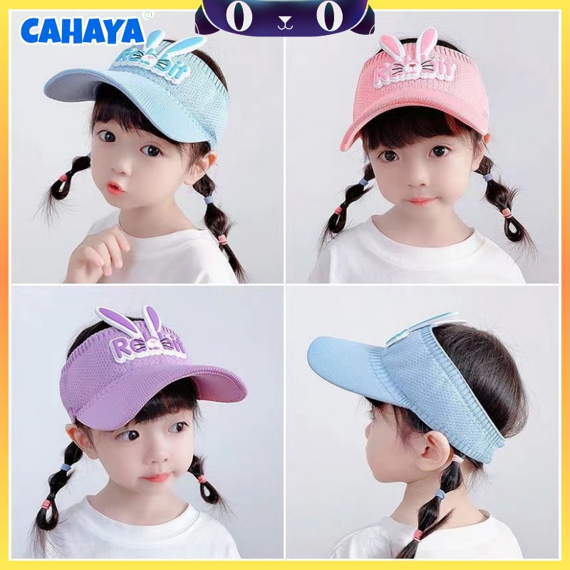 CAHAYA Topi Golf Senam Pantai Import Korea Rajut Karet Anak S51