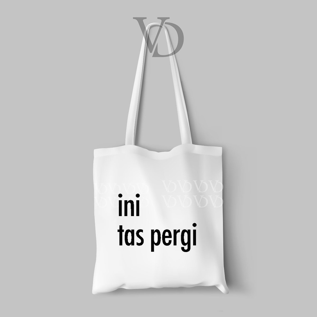 BISA CUSTOM FOTO TOTE BAG BAHAN KANVAS hari / TOTE BAG / TAS sekolah / TAS BELANJA kata kata