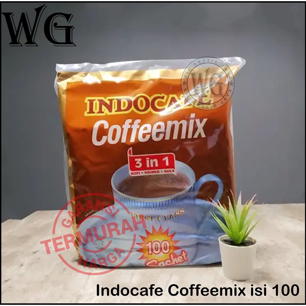

Kopi Instant / Kopi Siap Saji / Minuman Indocafe Coffeemix 3In1 100 Sachets Halal