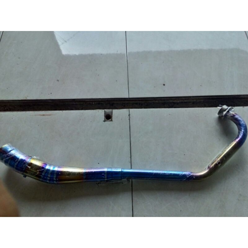 leher bluemoon knalpot racing satria fu