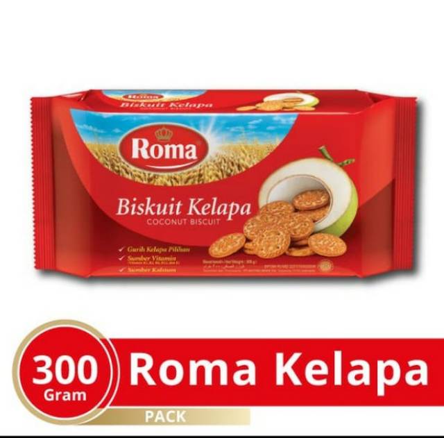 Roti roma kelapa 300gr