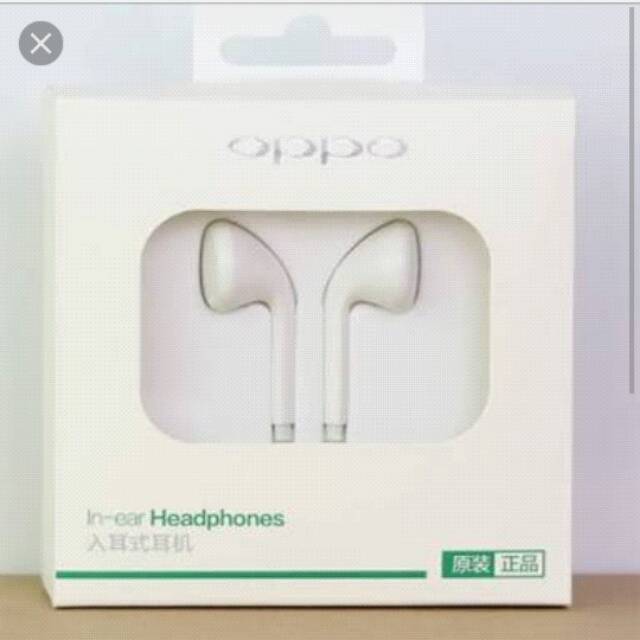 Headset Handsfree Oppo Original 100%