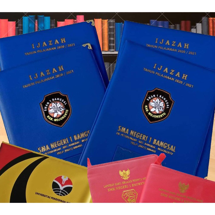 

Map Ijazah K13 PAUD TK SD SMP SMK Hotprint / Embo