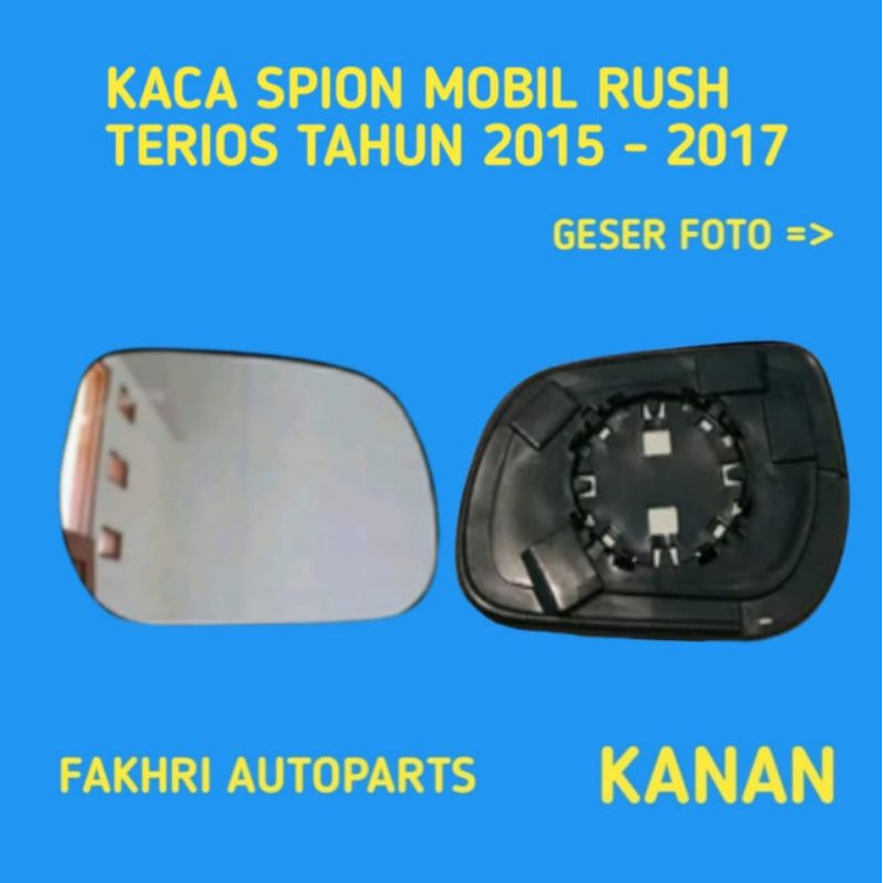KACA SPION MOBIL SEPION MOBILE RUSH TERIOS 2015-2017 SEBELAH KANAN.