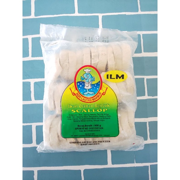 

FROZEN FOOD ILM SCALLOP IKAN OLAHAN 500gr