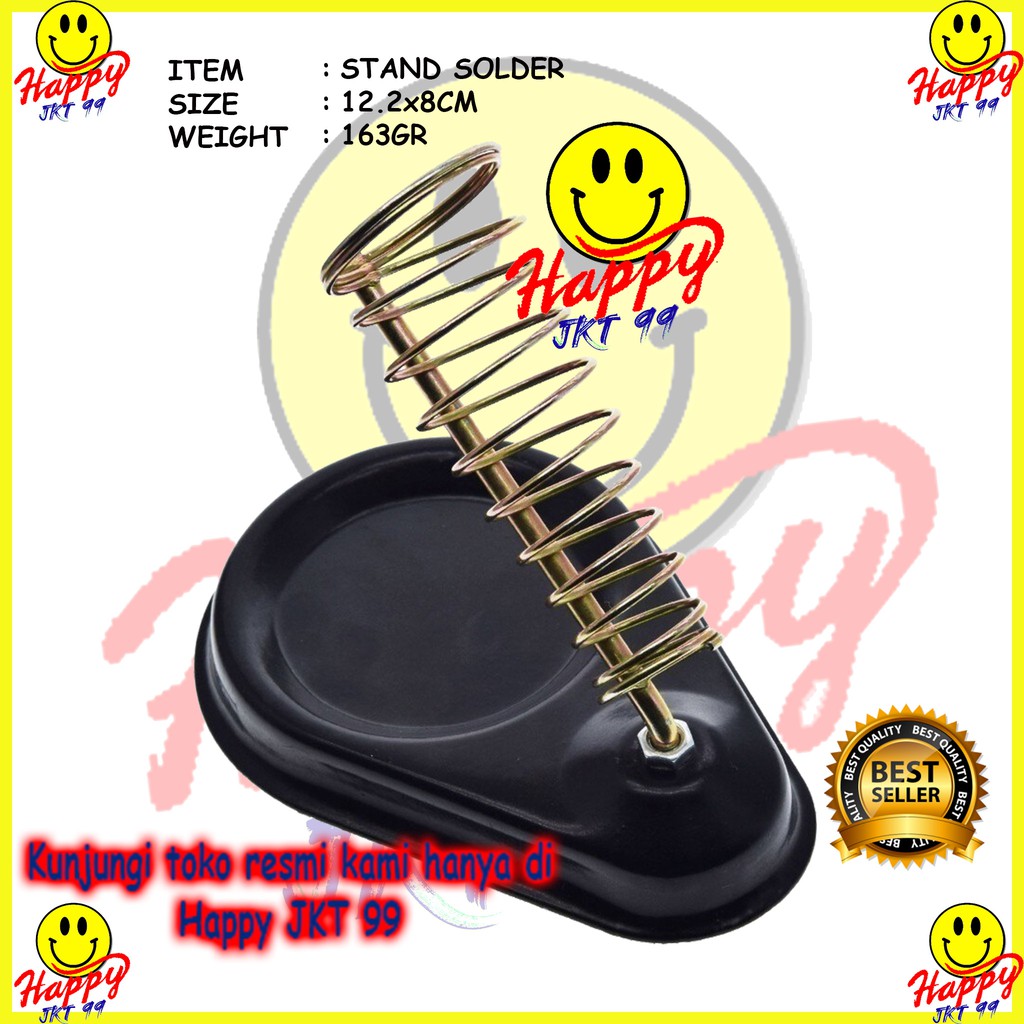 [ HAPPY JKT 99 ] STAND HOLDER SOLDER ALAT PEGANGAN SOLDER DUDUKAN SOLDER ORIGINAL