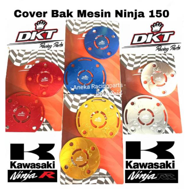 Cover bak mesin ninja 150 r rr dkt / cover blok mesin ninja r rr dkt thailand