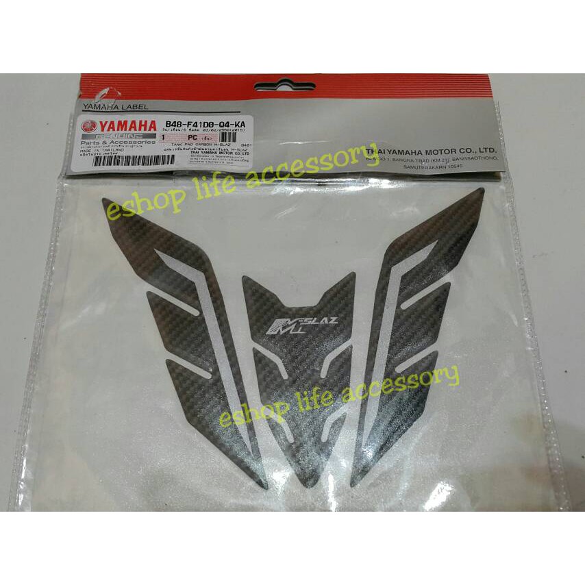 Aksesoris original Yamaha Thailand Tankpad tank pad Xabre Mslaz 150