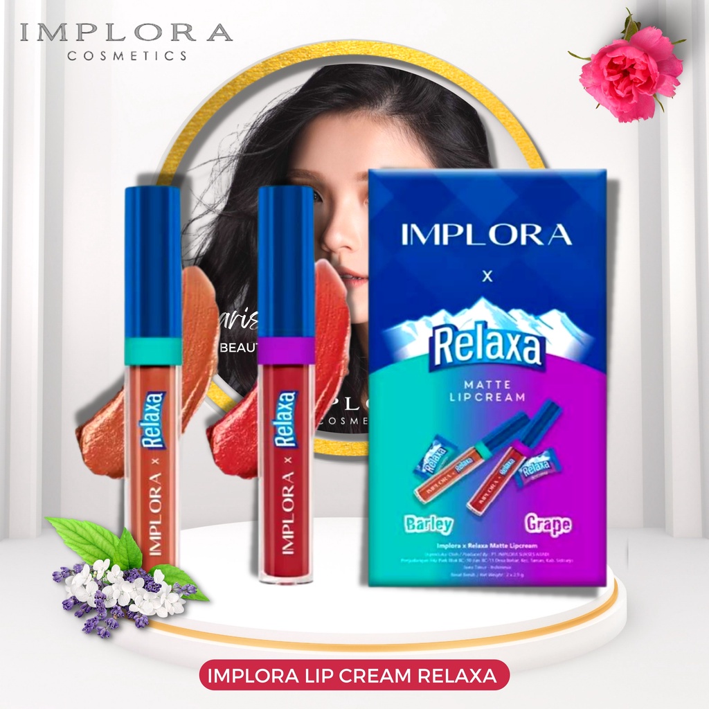 Implora X Relaxa Matte Lipcream (Limited Edition)