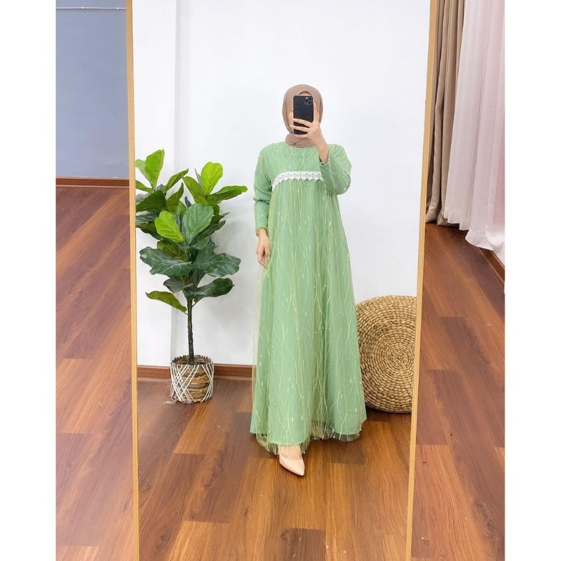 Anindya Maxy Pearl Dress