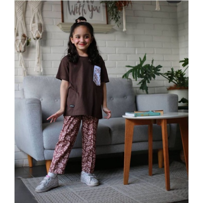 Rumah Gamis Anak (Jovanka Label Set 4in1 Free Tas)