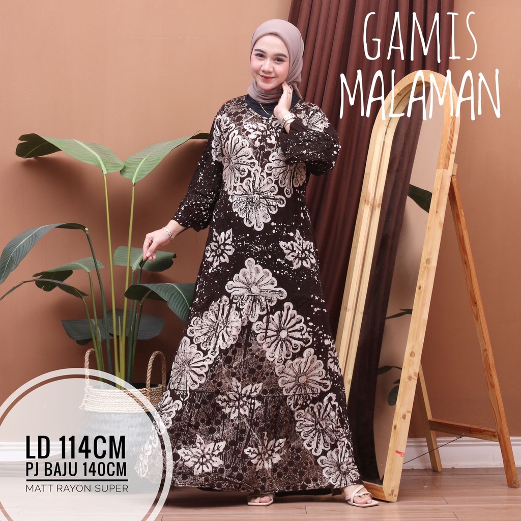 Gamis rayon madong gamis busui rayon malaman