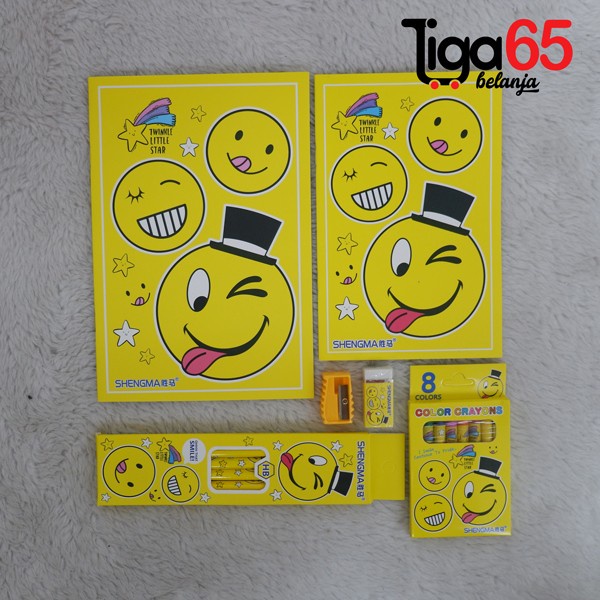 

Hemat 365 Stationery Set #40970 Stationary Set Paket Alat Tulis Karakter Murah