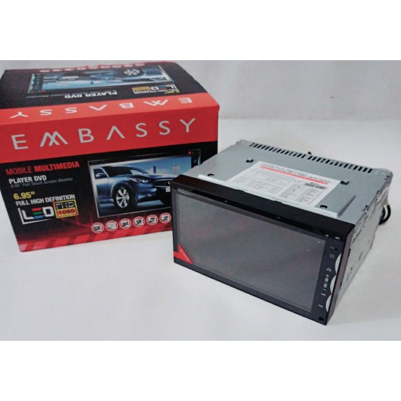 TV DOUBLE DIN DVD TV TUNER embasy mirorlink android