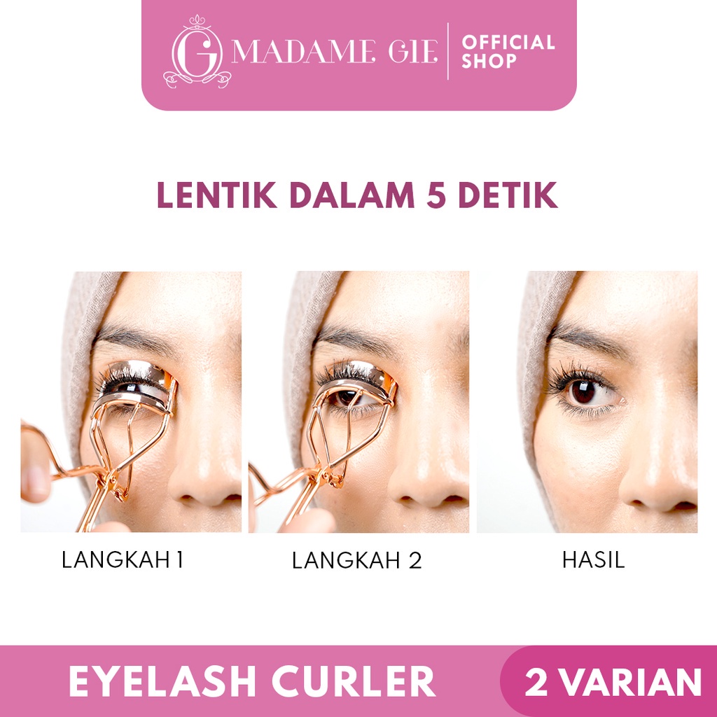 LIZBEAUTY - Madame Gie Ultimate Lashes Eyelash Curler Penjepit Bulu Mata - Alat Kecantikan MakeUp