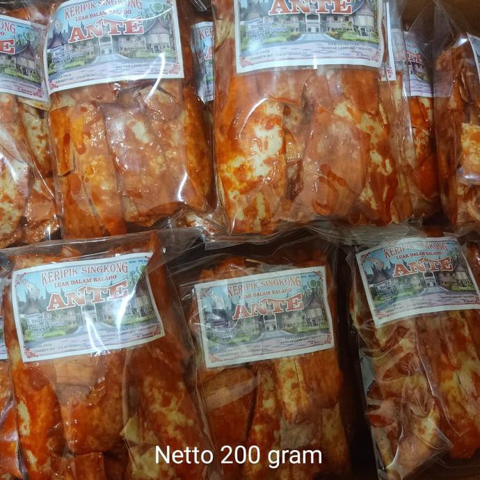 

Kripik Balado Sanjay Ante Paket 10 Bungkus