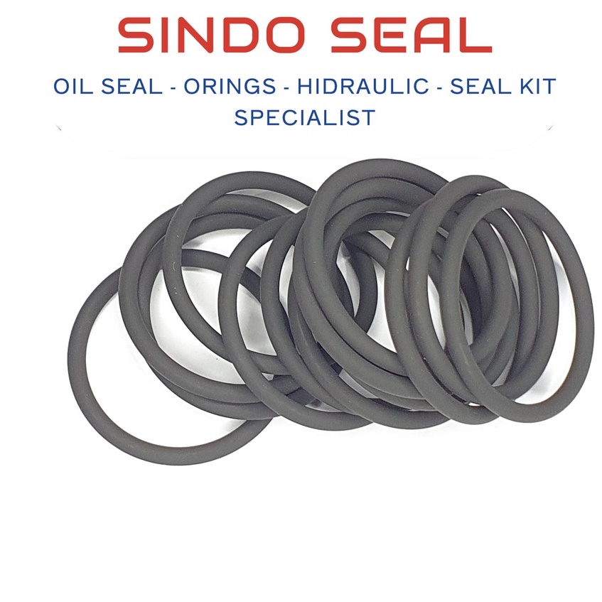 ORING SEAL SIL AS 145 2-145 NBR70 NBR90 FKM TAHAN PANAS SILIKON