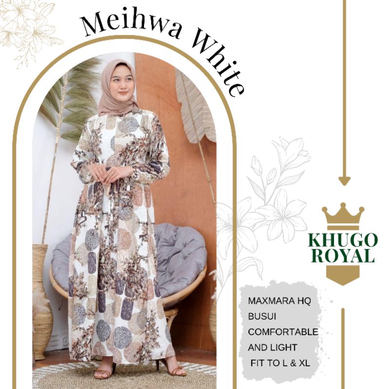 KHUGO GAMIS maxmara maxmara hq gamis busui dress busui baju tidur