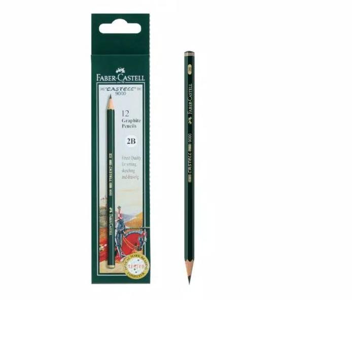 

New - Pensil Faber-Castell 2B Original Grosir 1Lusin .,