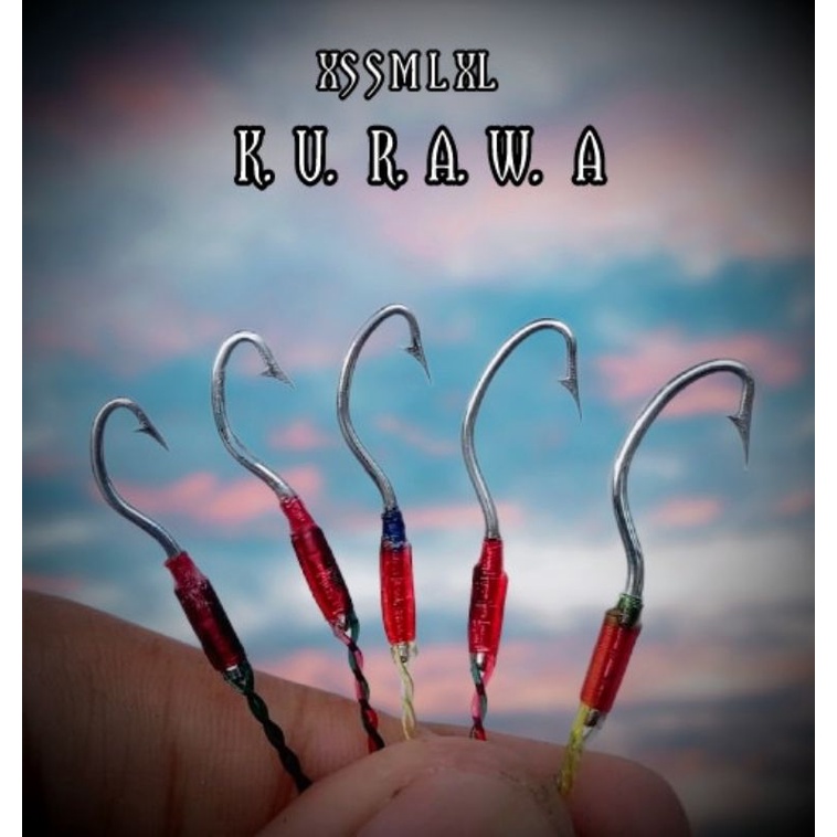 Pancing Urek Belut Model kurawa bahan baja putih