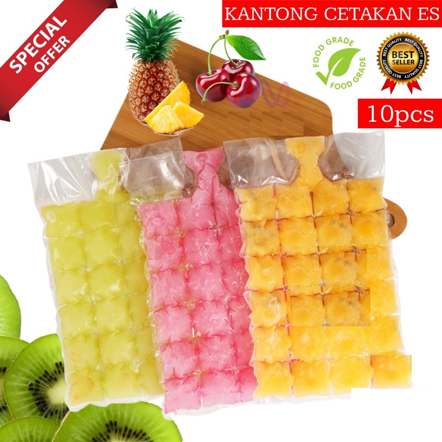 Kantong Es Batu Sekali Pakai Ice Bag 24 Cubes