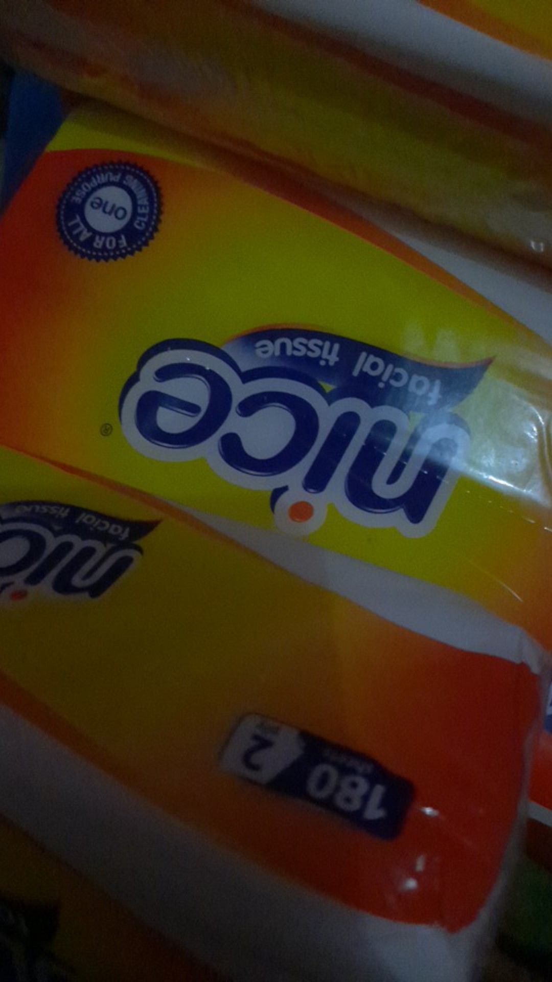 Tissu Nice Facial 180 Shett 2 Ply