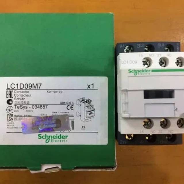 Kontaktor Schneider Lc1d09m7 220vac 4kw 3phase 25a Shopee Indonesia