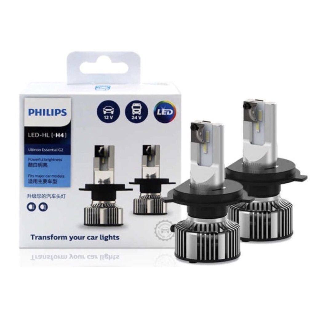 Philips LED Headlamp H4 Ultinon Essential