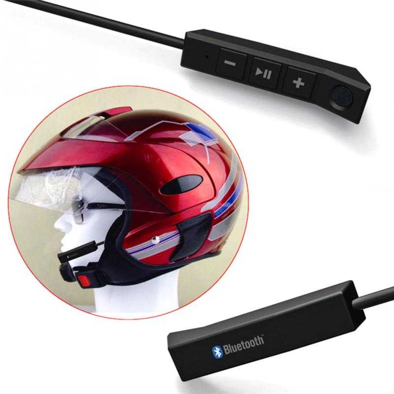 Vnetphone Headset Bluetooth Helm Motorcycle Anti Interference-BT8-Hitam