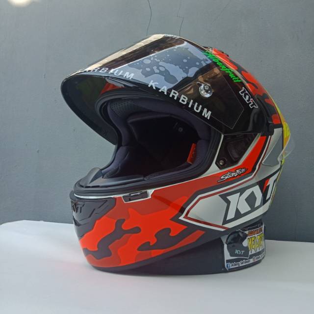 KYT NFR XAVI FORES PAKET ASESORIS