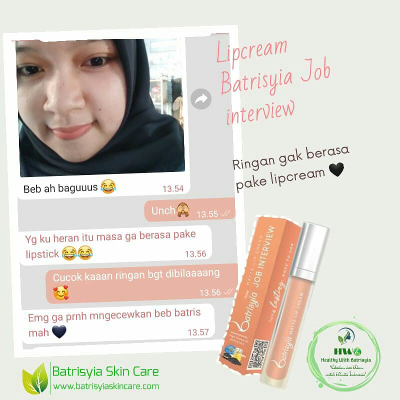 Batrisyia Matte Lip Cream varian Shopping Time (ST)