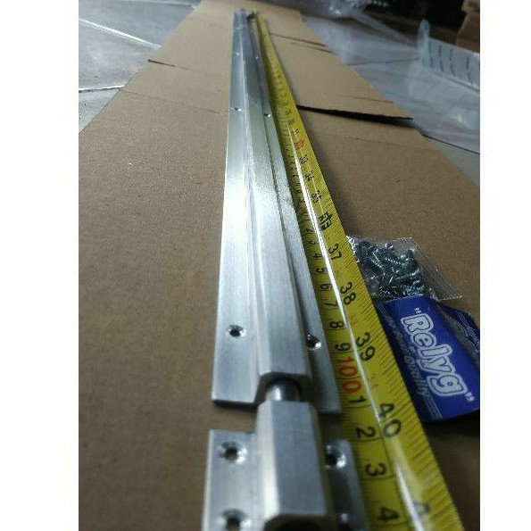 Grendel Pintu Aluminium Panjang 40 inc / 100 cm