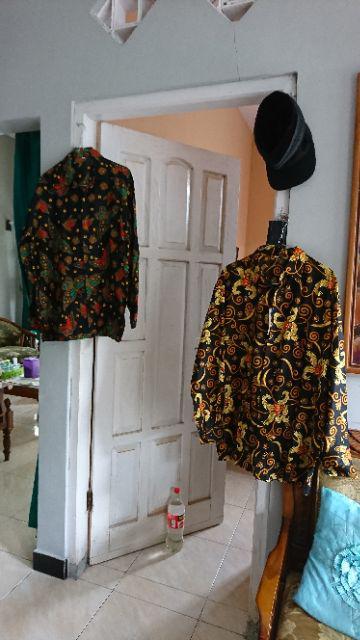 Bswart Batik Hrb026 Kenongo Hem Pendek Padi Pekalongan M L Xl Batik Pria Murah Modern Grosir