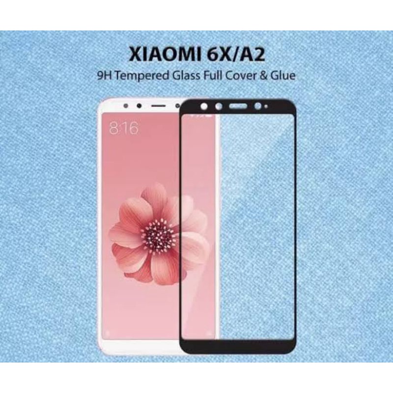 Tempered Glass Xiaomi Redmi 4A/Note 5 Pro/5x/Mi A1/Note 6 Pro/6x/A2/Mi 8 Lite Full Black Cover