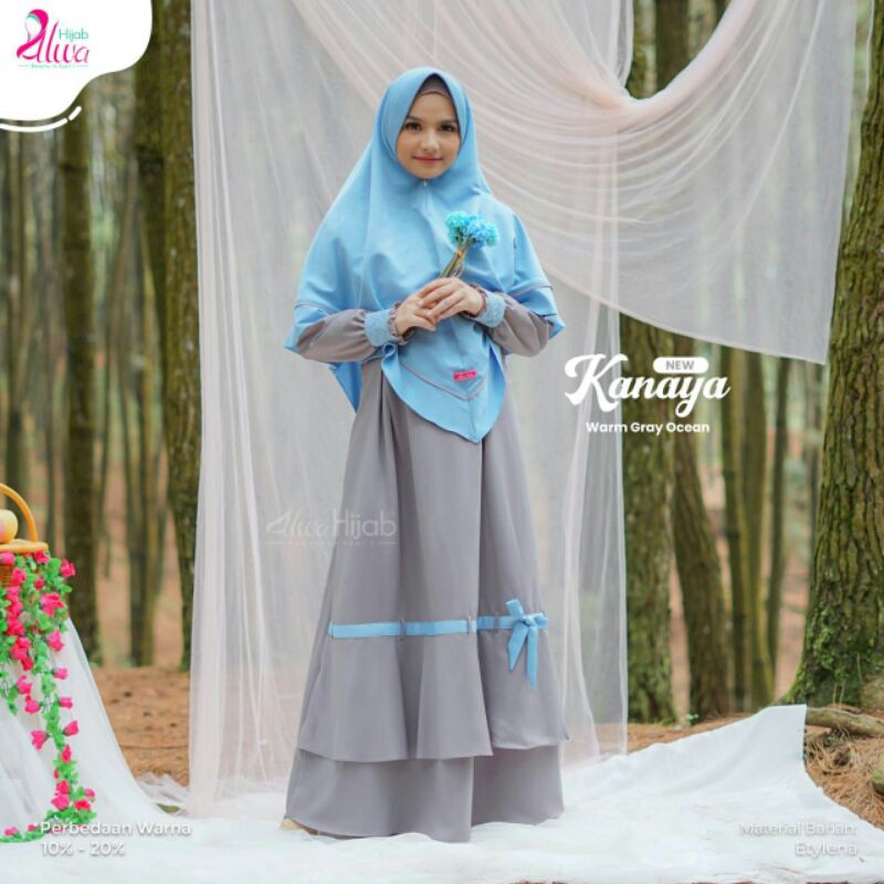 KANAYA SET BY ALWAHIJAB GAMIS KANAYA DRESS KANAYA