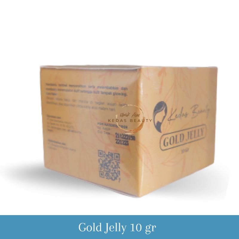 10 Pcs Gold Jelly Pusat Kedas Beauty Free Sabun-1