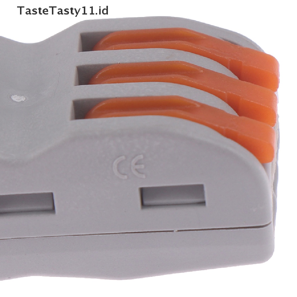 (TasteTasty) Spl-1 2 3 Way Terminal Block Konektor Kabel Listrik Reusable