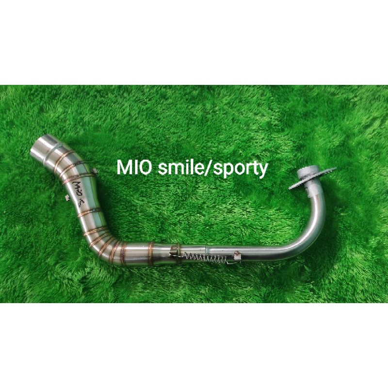 leher knalpot racing mio sporty/smile/soul inlet 50mm