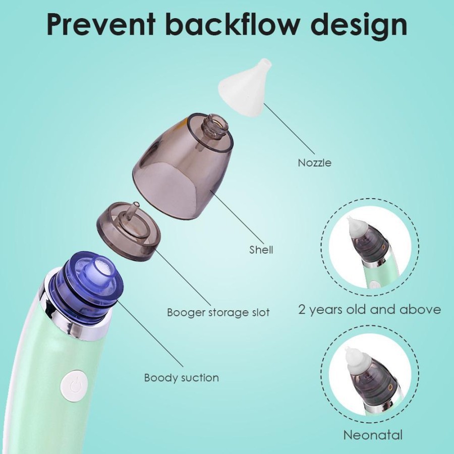 Alat Penyedot Ingus Elektrik Bayi Baby Nasal Aspirator Nose Cleaner