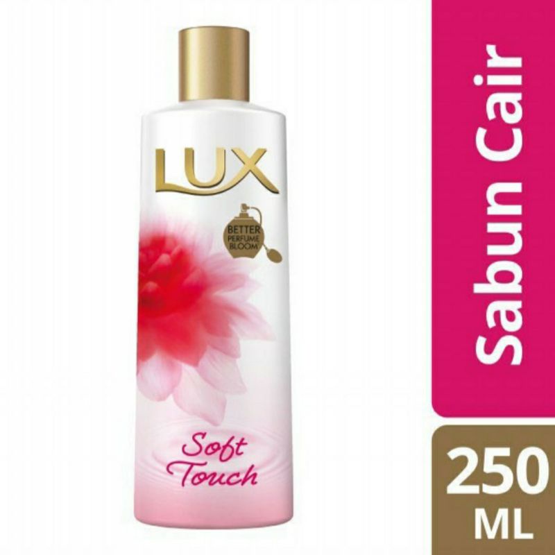 Lux Body Wash Soft  Rose  botol 250 ml