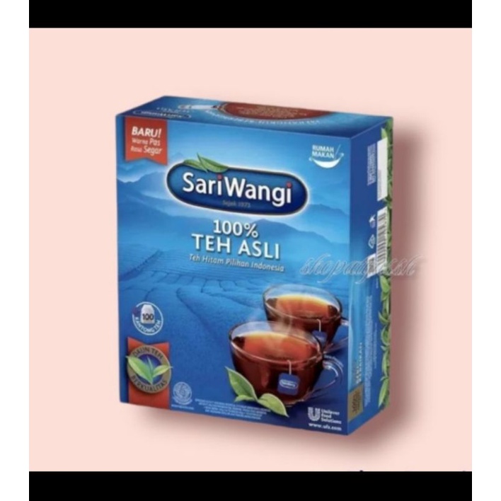 

Teh sariwangi isi 100