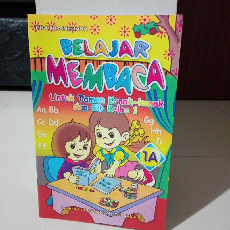 buku belajar membaca 1A 32 halaman (16×24cm)