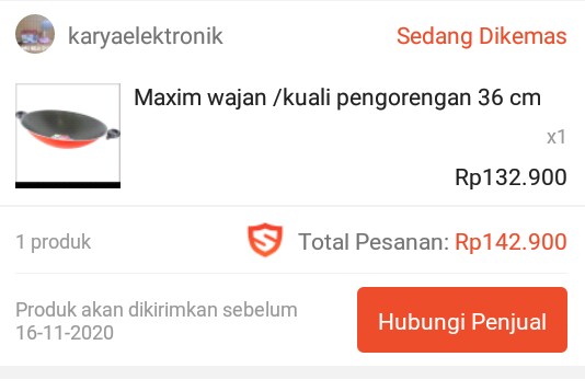 Maxim Wajan /kuali Pengorengan 36 Cm