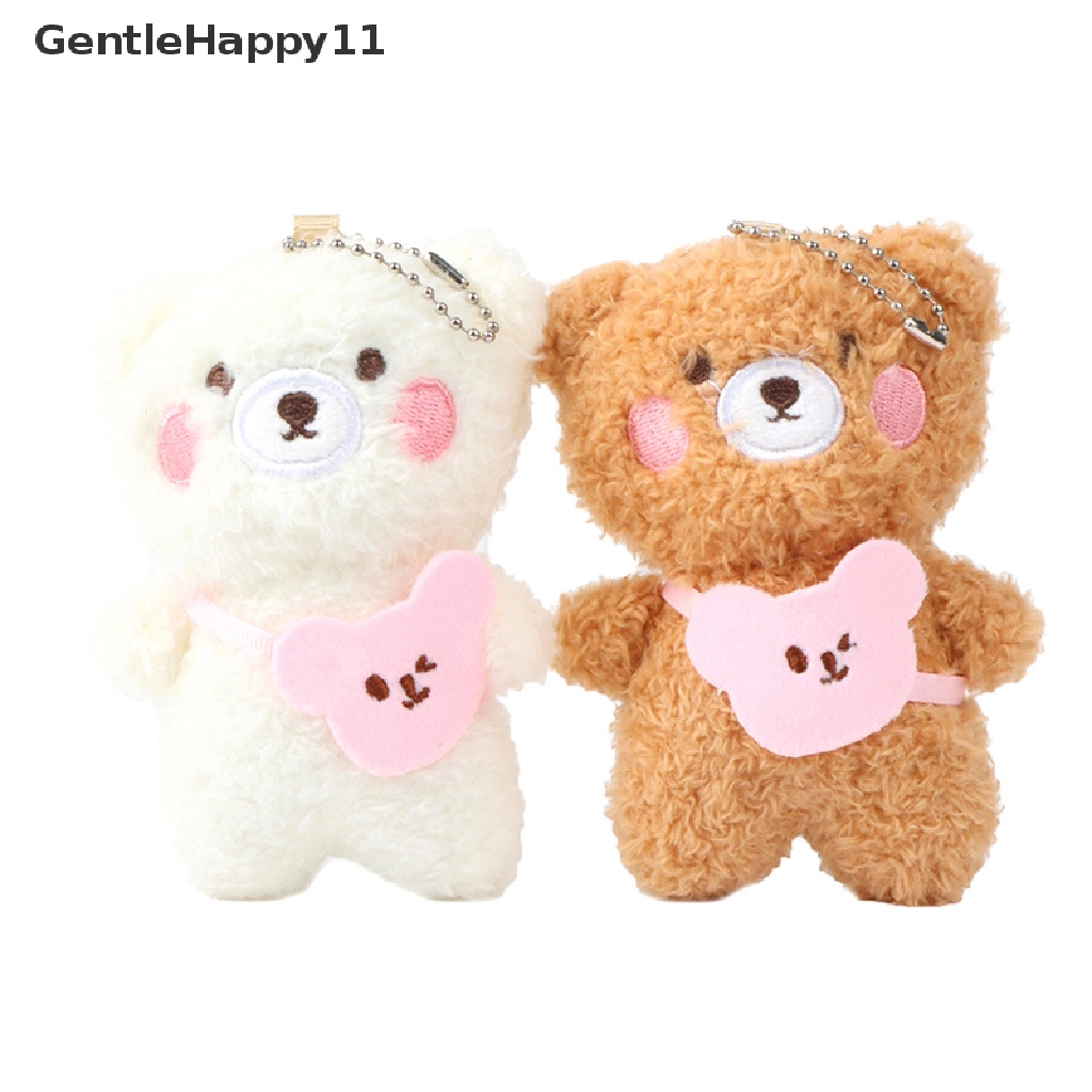 Gentlehappy Gantungan Kunci Bentuk Beruang Teddy Bear Mini 12CM