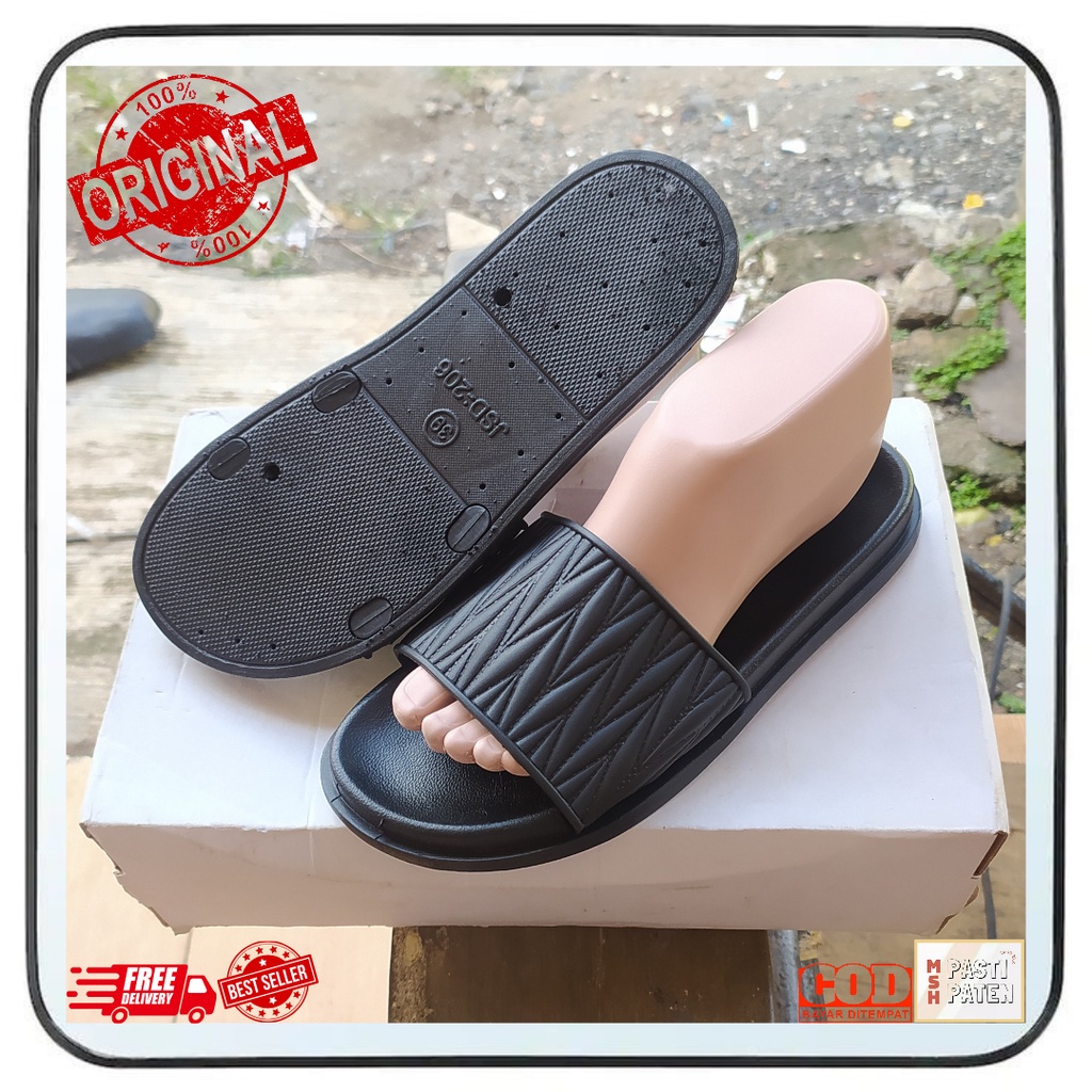 Sandal jelly wanita Sandal selop wanita Sandal impor ori balance jsd 206 size 37-41